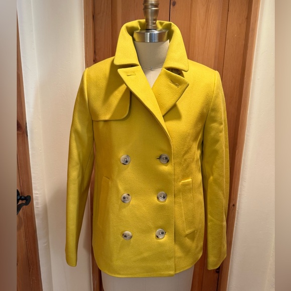 J. Crew Jackets & Blazers - NWT J. Crew Wool Melton Short Peacoat